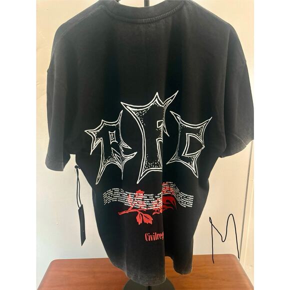 SZ M - NWT Edward Scissorhands Civil Regime Shirt. - Picture 2 of 2